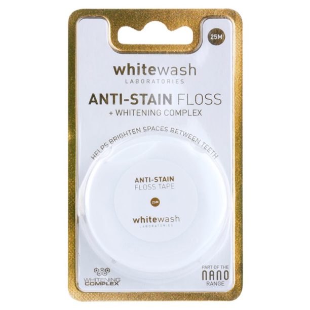 Whitewash Nano Anti-Stain конец за зъби с избелващ ефект 25 м