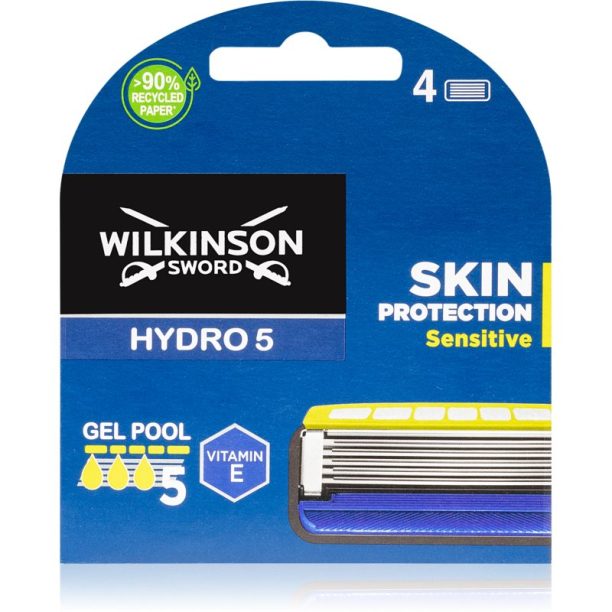 Wilkinson Sword Hydro5 Skin Protection Sensitive Резервни остриета 4 бр.