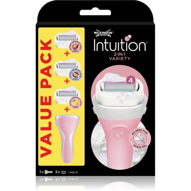 Wilkinson Sword Intuition Variety Edition комплект за бръснене за жени бр.