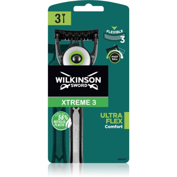 Wilkinson Sword Xtreme 3 UltraFlex самобръсначка за мъже 3 бр.