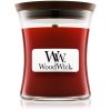 Woodwick Cinnamon Chai ароматна свещ  с дървен фитил 85 гр.