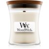 Woodwick Island Coconut ароматна свещ  с дървен фитил 85 гр.