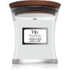 Woodwick Lavender & Cedar ароматна свещ с дървен фитил 85 гр.