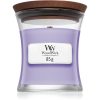 Woodwick Lavender Spa ароматна свещ  с дървен фитил 85 гр.