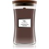 Woodwick Stone Washed Suede ароматна свещ  с дървен фитил 609.5 гр.