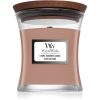 Woodwick Stone Washed Suede ароматна свещ  с дървен фитил 85 гр.