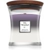 Woodwick Trilogy Amethyst Sky ароматна свещ с дървен фитил 275 гр.