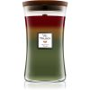 Woodwick Trilogy Hearthside ароматна свещ с дървен фитил 609