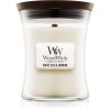 Woodwick White Tea & Jasmine ароматна свещ с дървен фитил 275 гр.