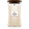 Woodwick White Tea & Jasmine ароматна свещ с дървен фитил 609.5 гр.