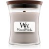 Woodwick Wood Smoke ароматна свещ  с дървен фитил 85 гр.