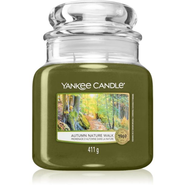 Yankee Candle Autumn Nature Walk ароматна свещ 411 гр.