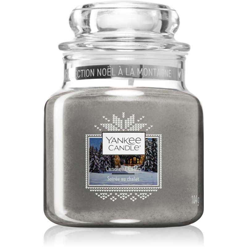 Yankee Candle Candlelit Cabin ароматна свещ 104 гр.