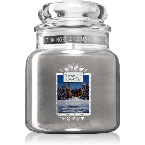 Yankee Candle Candlelit Cabin ароматна свещ 411 гр.