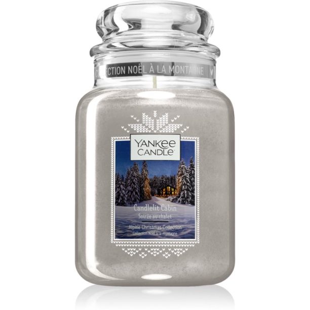 Yankee Candle Candlelit Cabin ароматна свещ 623 гр.