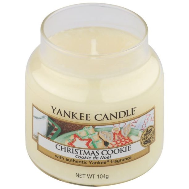 Yankee Candle Christmas Cookie ароматна свещ Classic средна 104 гр. на ниска цена