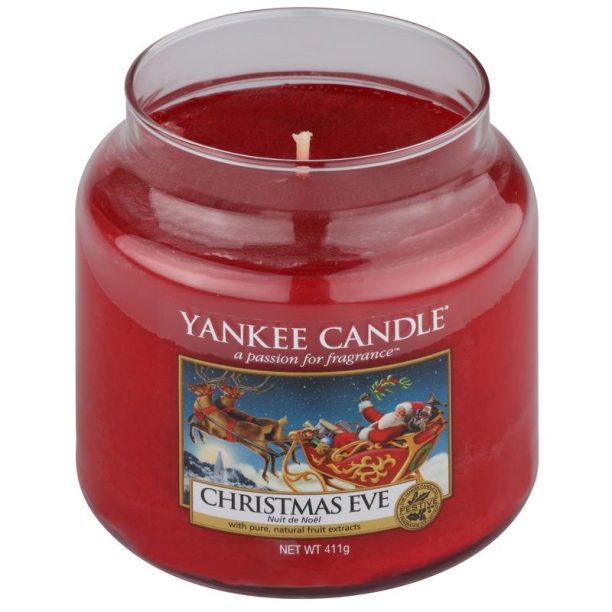 Yankee Candle Christmas Eve ароматна свещ  Classic средна 411 гр. на ниска цена