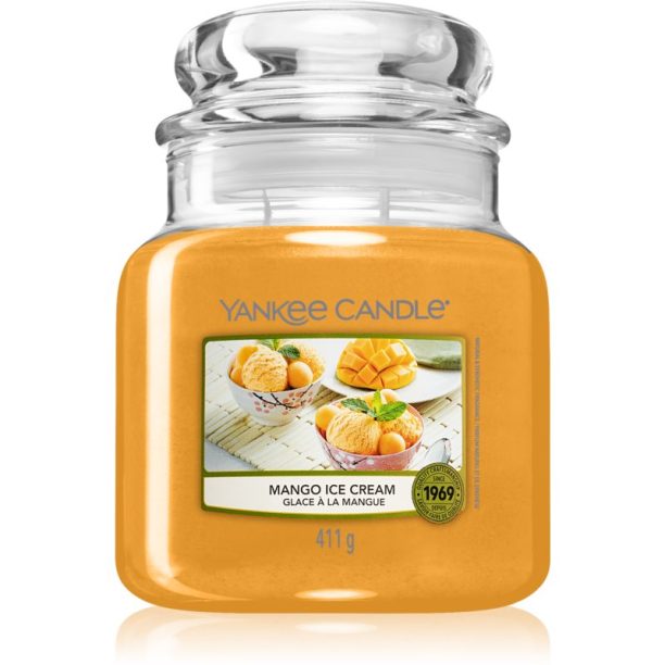 Yankee Candle Mango Ice Cream ароматна свещ 411 гр.