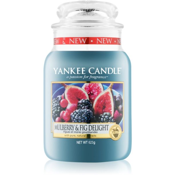 Yankee Candle Mulberry & Fig ароматна свещ 623 гр.