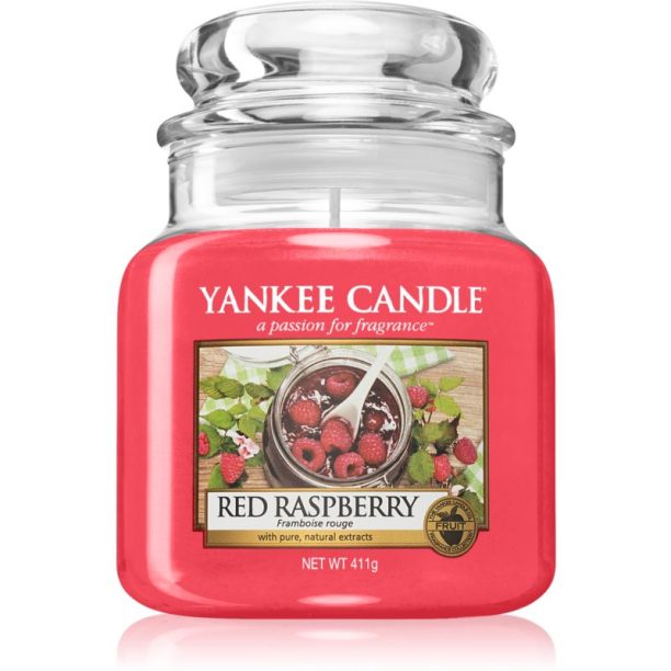 Yankee Candle Red Raspberry ароматна свещ 411 гр.