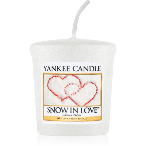 Yankee Candle Snow in Love вотивна свещ 49 гр.