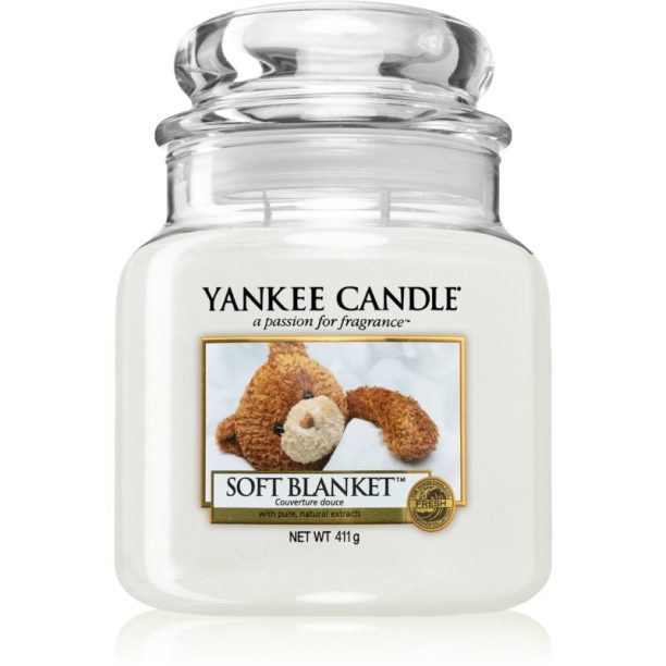 Yankee Candle Soft Blanket ароматна свещ 411 гр.