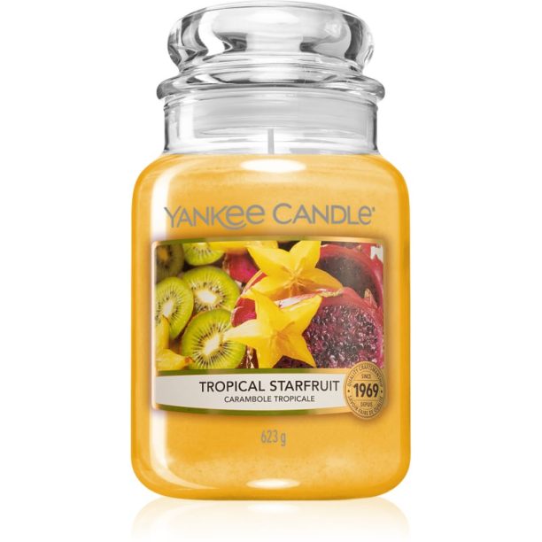 Yankee Candle Tropical Starfruit ароматна свещ 623 гр.