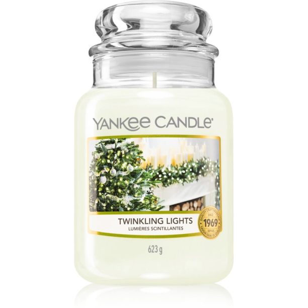 Yankee Candle Twinkling Lights ароматна свещ 623 гр.