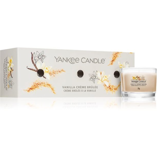 Yankee Candle Vanilla Crème Brulee подаръчен комплект