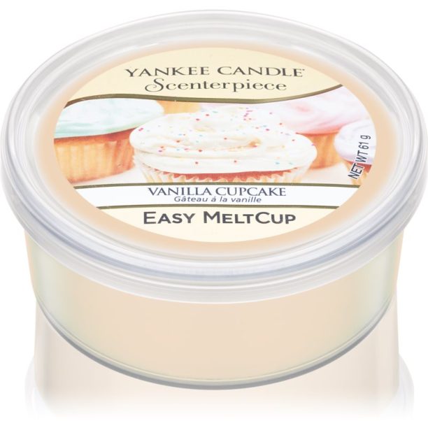 Yankee Candle Vanilla Cupcake восък за електрическа аромалампа 61 гр.