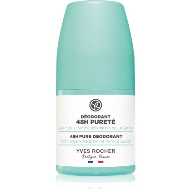 Yves Rocher 48 H Pure дезодорант roll-on 50 мл.