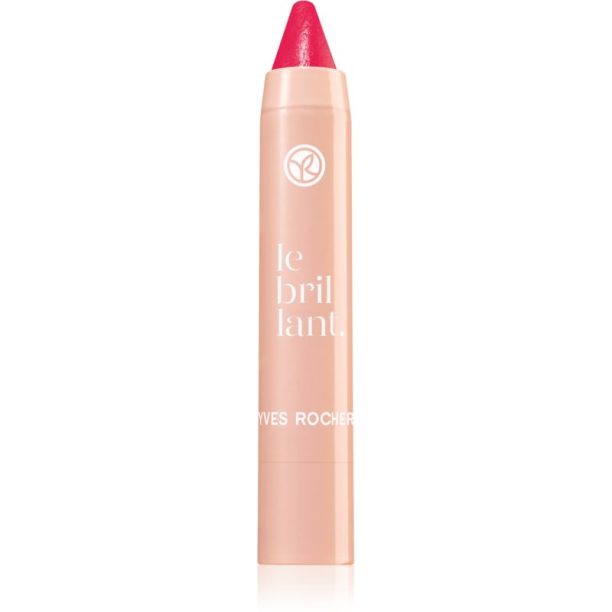 Yves Rocher Le Brillant овлажняващо червило с молив цвят 05 Rose Sorbet 2.2 гр.