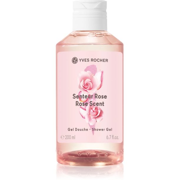 Yves Rocher Senteur Rose душ гел 200 мл.