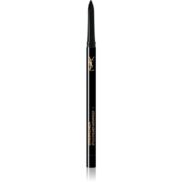 Yves Saint Laurent Crush Liner молив за очи цвят 01 Black на ниска цена