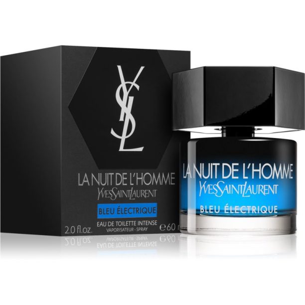 Yves Saint Laurent La Nuit de L'Homme Bleu Électrique тоалетна вода за мъже 60 мл. на ниска цена