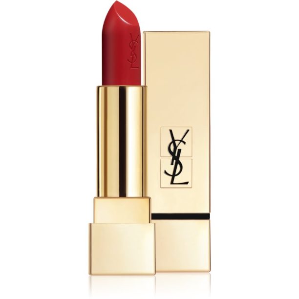 Yves Saint Laurent Rouge Pur Couture червило с хидратиращ ефект цвят 01 Le Rouge 3