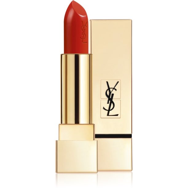 Yves Saint Laurent Rouge Pur Couture червило с хидратиращ ефект цвят 13 Le Orange 3