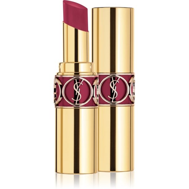 Yves Saint Laurent Rouge Volupté Shine Oil-In-Stick овлажняващо червило цвят 90 Plum Tunique 3