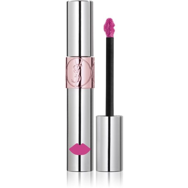 Volupté Liquid Colour Balm Yves Saint Laurent Volupté Liquid Colour Balm тониращ хидратиращ балсам за устни цвят 09 Strip Me Fuchsia 6 мл.