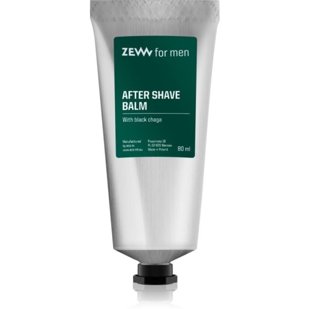 Zew For Men After Shave Balm With Black Chaga балсам за след бръснене 80 мл.