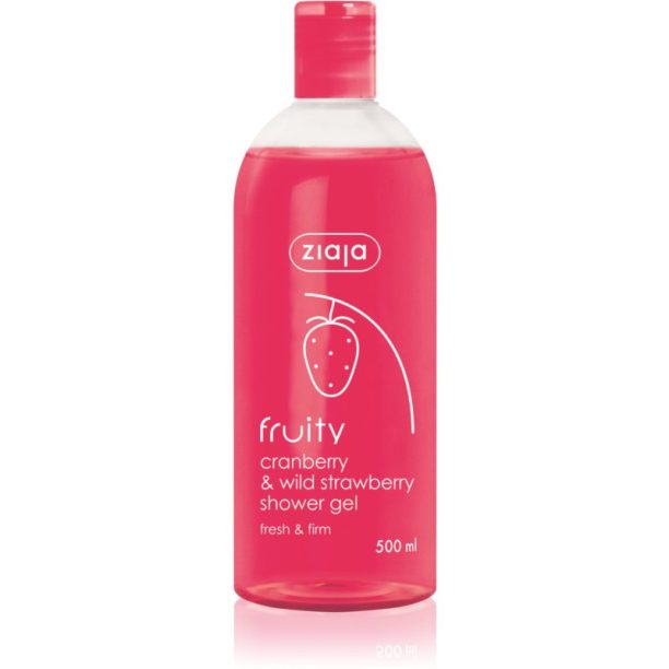 Ziaja Fruity Cranberry & Wild Strawberry хидратиращ душ гел 500 мл.