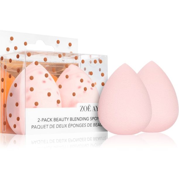 Beauty Blending Sponges Zoë Ayla Beauty Blending Sponges гъба за фон дьо тен 2 бр.