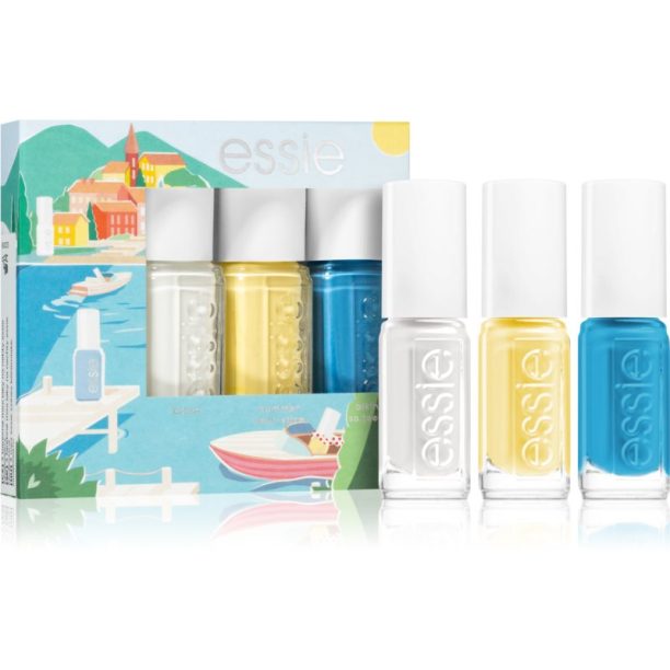 essie mini triopack summer комплект лак за нокти 1 under the sun (I.)