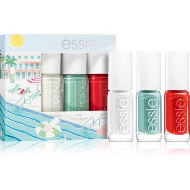 essie mini triopack summer комплект лак за нокти 3 have a coctail (III.)