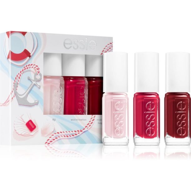 essie mini triopack vacation mode лак за нокти 3x5 мл.