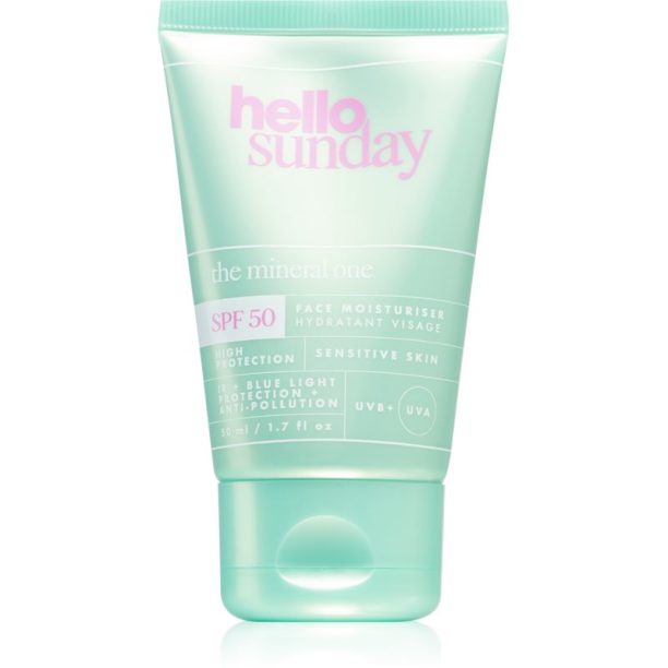 hello sunday the mineral one тониращ крем за лице SPF 50 50 мл.