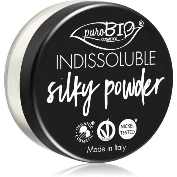 puroBIO Cosmetics Indissouble матираща насипна пудра 8 гр.