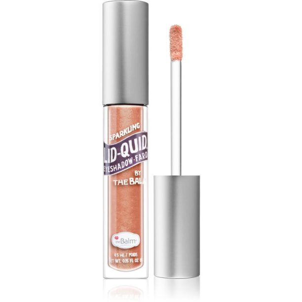 theBalm Lid-Quid течни очни сенки с брокат цвят Bellini 4