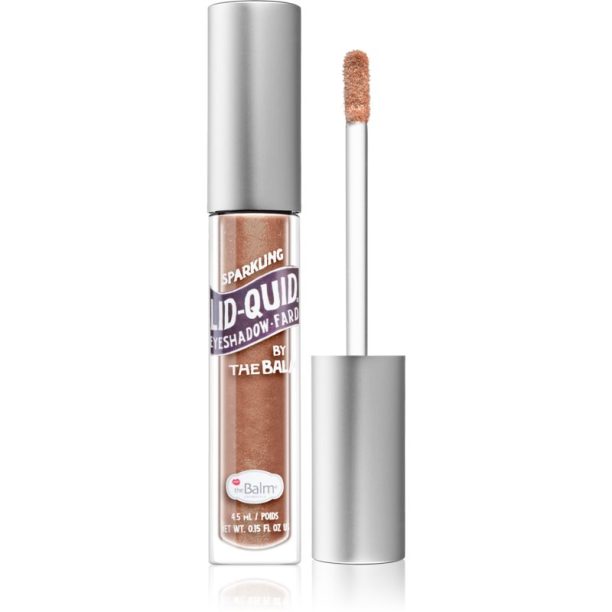 theBalm Lid-Quid течни очни сенки с брокат цвят Irish Coffee 4