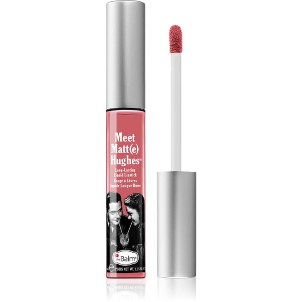 theBalm Meet Matt(e) Hughes Long Lasting Liquid Lipstick дълготрайно течно червило цвят Genuine 7.4 мл.